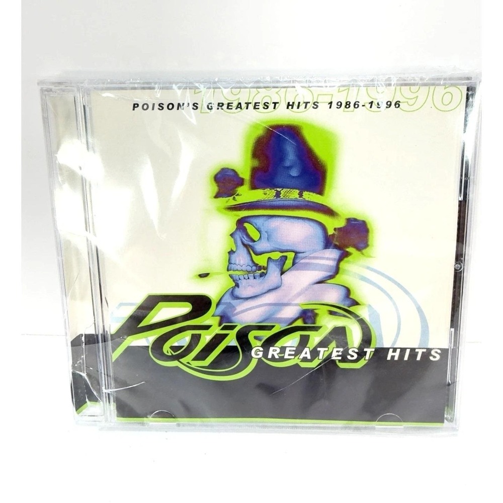 Poison Greatest Hits 1986-1996 CD 1996 Capitol Records Glam Hair Metal Rock